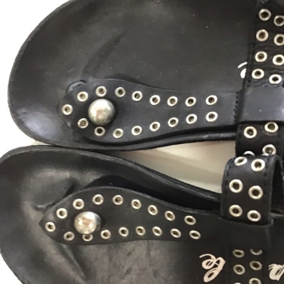 Free People Slip-On Sandals Summer Nights grommet - Picture 2 of 5